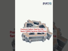 Acero de carbono de primera calidad por CNC Servicios de corte a llama de China