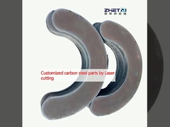 Partes de acero al carbono personalizadas por corte con láser