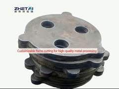 Cortes con llama personalizables para el procesamiento de metales de alta calidad