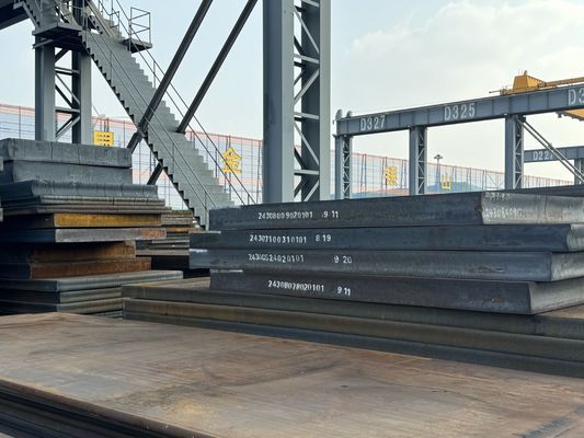 Acero de baja aleación laminado en caliente Q355B Acero de carbono suave